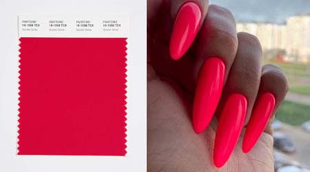 PANTONE 19-1558 Scarlet Smile — Алая улыбка